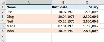 Output showing the conditional area rendered because the condition was true